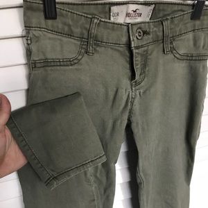 Hollister olive pants